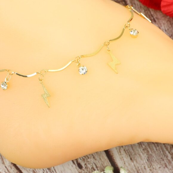 "Dainty Anklet for Women – Elegant Everyday Jewelry & Perfect Gift | MLCRC1007 - Picture 2 of 10